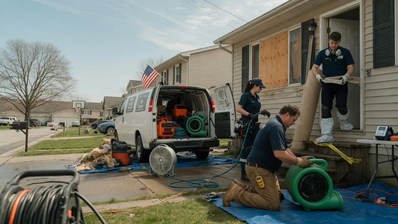 Water Damage Restoration in Gowen, MI near me